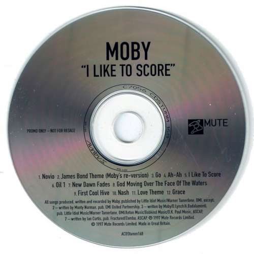 Cover Moby - I Like To Score (CD, Comp, Promo) Schallplatten Ankauf