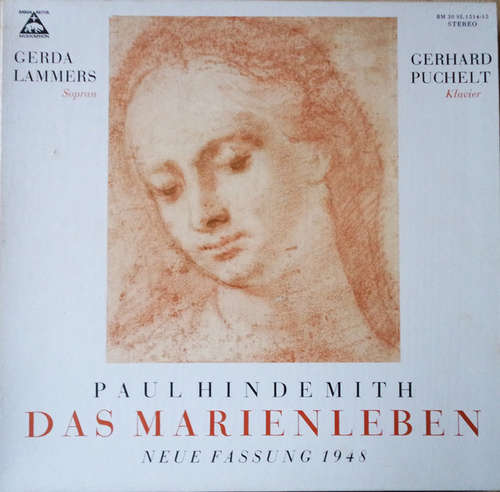 Cover Paul Hindemith, Gerda Lammers, Gerhard Puchelt - Das Marienleben (New Version, 1948) (2xLP + Box) Schallplatten Ankauf
