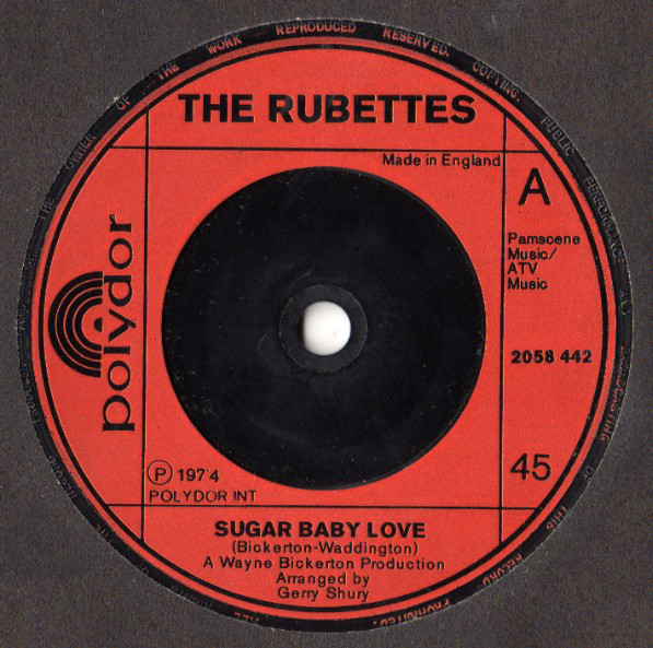 Cover The Rubettes - Sugar Baby Love (7, Single) Schallplatten Ankauf