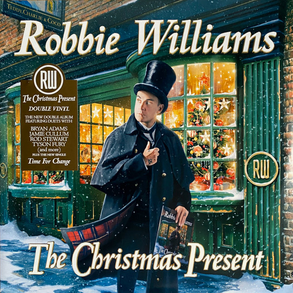 Cover Robbie Williams - The Christmas Present (2xLP, Album) Schallplatten Ankauf