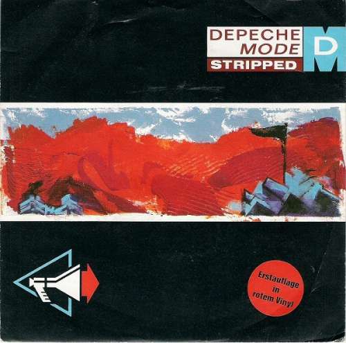 Cover Depeche Mode - Stripped (7, Single, Red) Schallplatten Ankauf