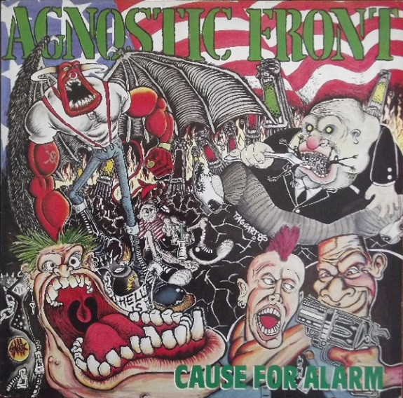 Cover Agnostic Front - Cause For Alarm (LP, Album) Schallplatten Ankauf