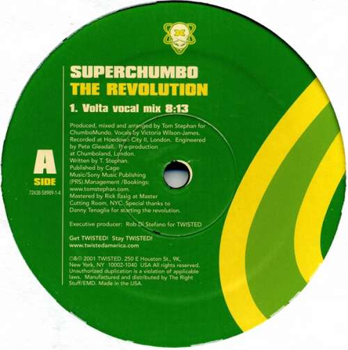 Cover Superchumbo - The Revolution (12) Schallplatten Ankauf