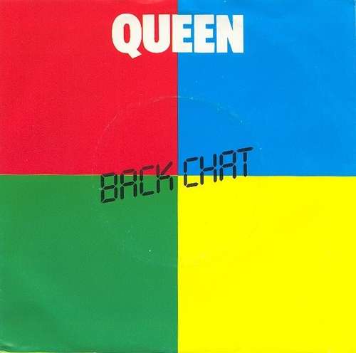 Cover Queen - Back Chat (7, Single) Schallplatten Ankauf
