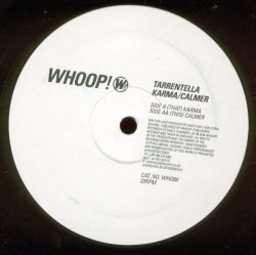 Cover Tarrentella - Karma / Calmer (12) Schallplatten Ankauf