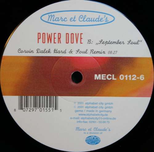 Cover Power Dove - September Soul (12) Schallplatten Ankauf