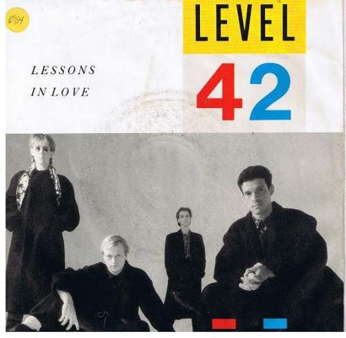 Cover Level 42 - Lessons In Love (7, Single) Schallplatten Ankauf