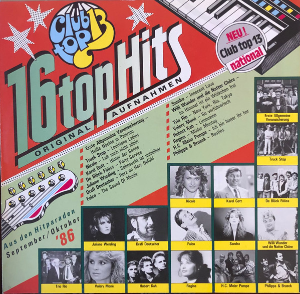 Bild Various - 16 Top Hits - Aus Den Hitparaden September / Oktober '86 - National (LP, Comp) Schallplatten Ankauf