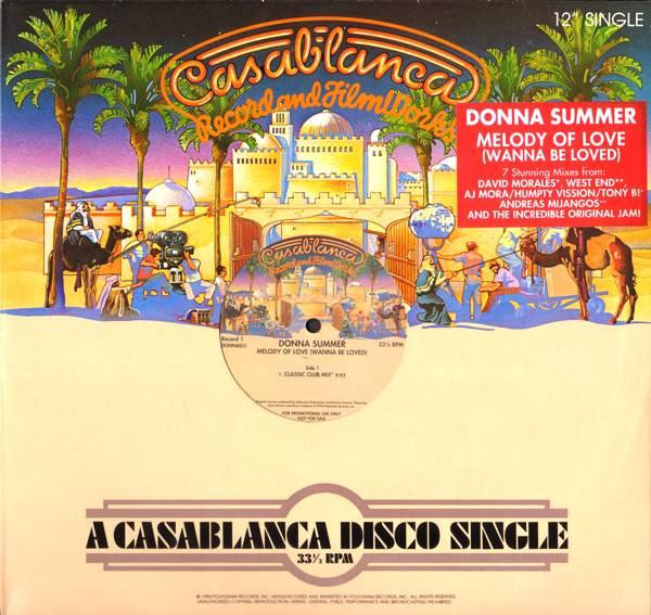 Cover Donna Summer - Melody Of Love (2x12, Single, Promo) Schallplatten Ankauf