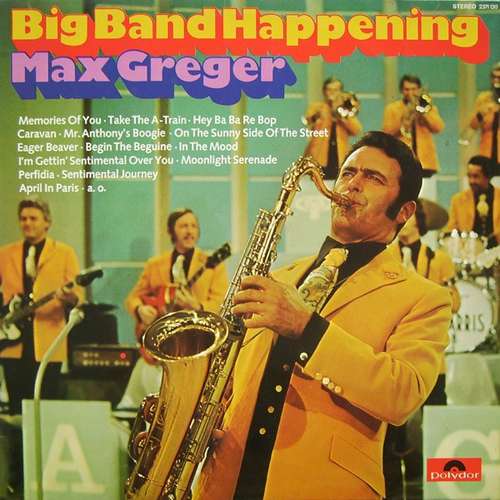 Cover Max Greger - Big Band Happening (LP, Album) Schallplatten Ankauf