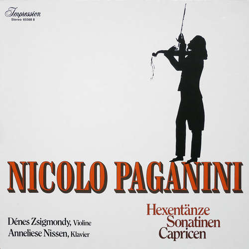 Cover Nicolo Paganini*, Dénes Zsigmondy*, Anneliese Nissen - Hexentänze Sonatinen Capricen (LP, Club) Schallplatten Ankauf