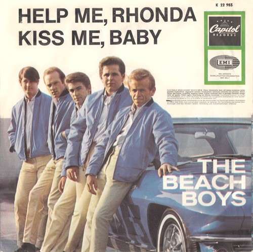 Cover The Beach Boys - Help Me, Rhonda (7, Single) Schallplatten Ankauf