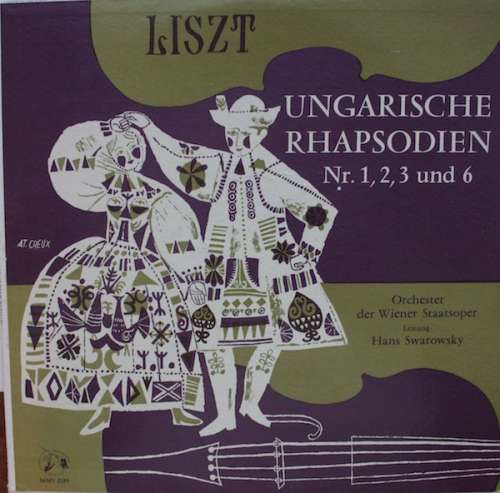Bild Franz Liszt, Johann Strauss*, Orchester Der Wiener Staatsoper, Hans Swarofsky* - Ungarische Rhapsodien Nr. 1, 2, 3 Und 6 (LP) Schallplatten Ankauf