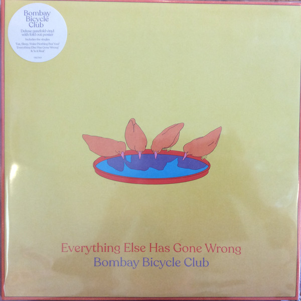 Cover Bombay Bicycle Club - Everything Else Has Gone Wrong (2xLP, Album, Dlx) Schallplatten Ankauf