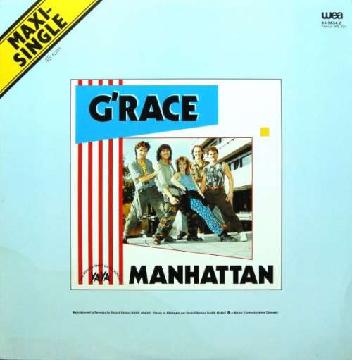 Cover G'Race - Manhattan (12, Maxi) Schallplatten Ankauf