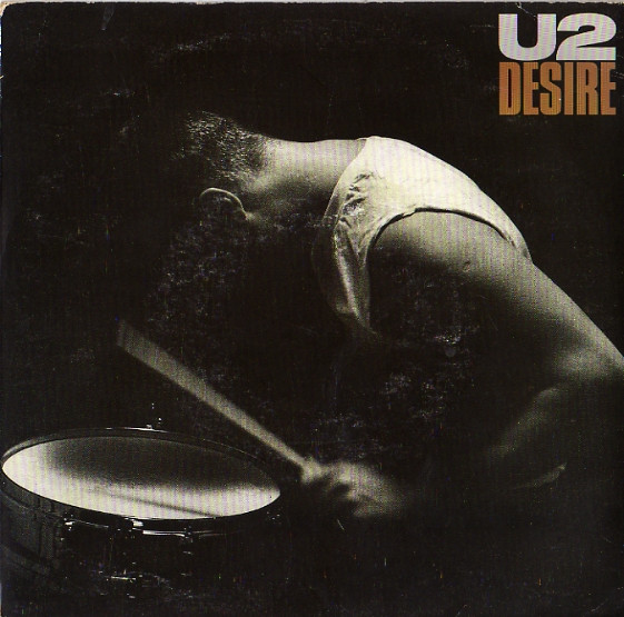 Cover U2 - Desire (7, Single, Sil) Schallplatten Ankauf