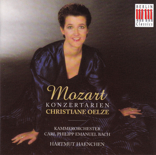 Cover Wolfgang Amadeus Mozart, Christiane Oelze - Konzertarien (CD, Album, Club) Schallplatten Ankauf