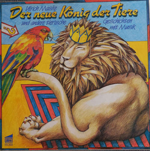 Cover Ulrich Maske - Der Neue  König Der Tiere Und Andere Tierische Geschichten Mit Musik (LP) Schallplatten Ankauf