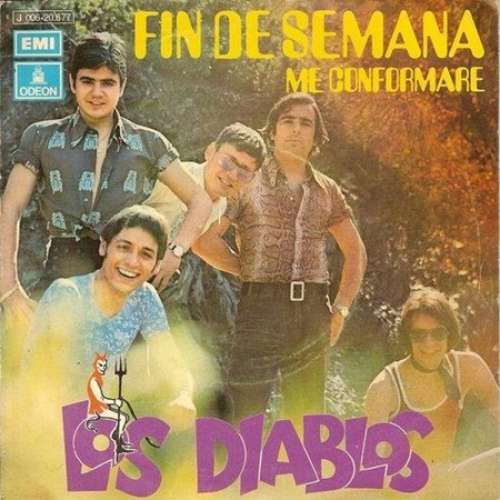 Cover Los Diablos (2) - Fin De Semana (7, Single) Schallplatten Ankauf