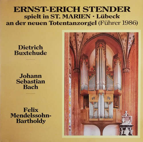 Cover Ernst Erich Stender - Spielt In St. Marien - Lübeck An Der Neuen Totentanzorgel (LP) Schallplatten Ankauf