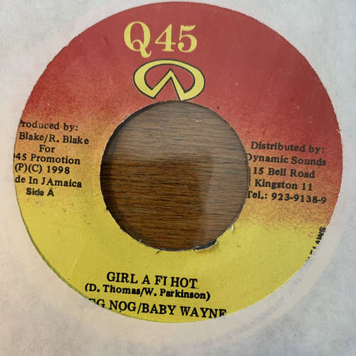 Cover Egg Nog / Baby Wayne - Girl A Fi Hot (7) Schallplatten Ankauf
