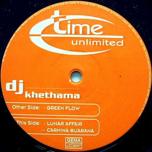 Cover DJ Khetama - Green Flow (12) Schallplatten Ankauf