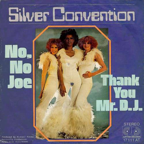 Cover Silver Convention - No, No Joe / Thank You, Mr. D.J. (7, Single) Schallplatten Ankauf
