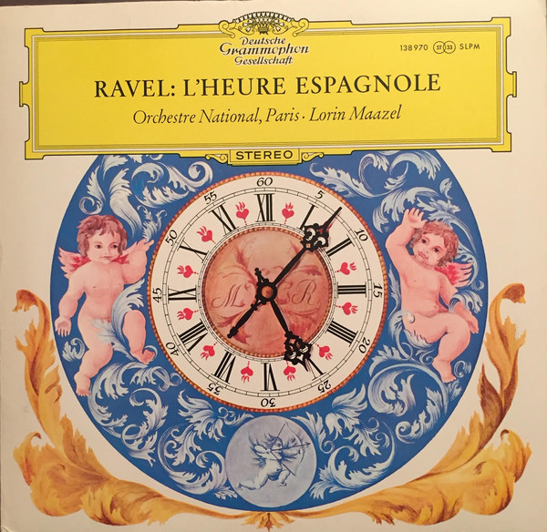 Cover Maurice Ravel  /  Orchestre National, Paris*, Lorin Maazel - L´Heure Espagnole (LP, Gat) Schallplatten Ankauf