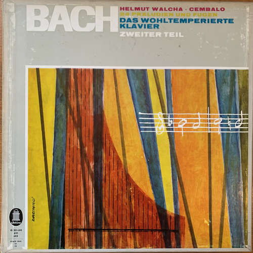 Cover Bach*, Helmut Walcha - Das Wohltemperierte Klavier, Zweiter Teil (3xLP, Album, Promo, Box) Schallplatten Ankauf