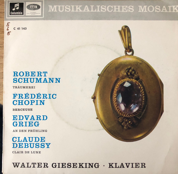 Bild Walter Gieseking - Musikalisches Mosaik (7, EP) Schallplatten Ankauf