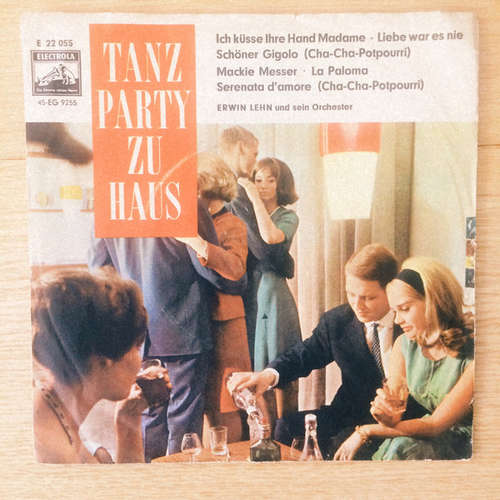 Cover Orchester Erwin Lehn - Tanzparty Zu Haus (7, Single) Schallplatten Ankauf