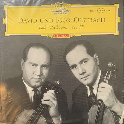 Cover David* Und Igor Oistrach - Bach* ∙ Beethoven* ∙ Vivaldi* - David Und Igor Oistrach (LP) Schallplatten Ankauf