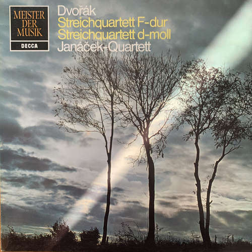 Cover Dvořák*, Janáček Quartett* - Streichquartett F-dur / Streichquartett D-moll (LP, RE) Schallplatten Ankauf