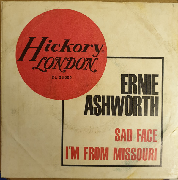 Cover Ernie Ashworth - Sad Face (7, Single) Schallplatten Ankauf