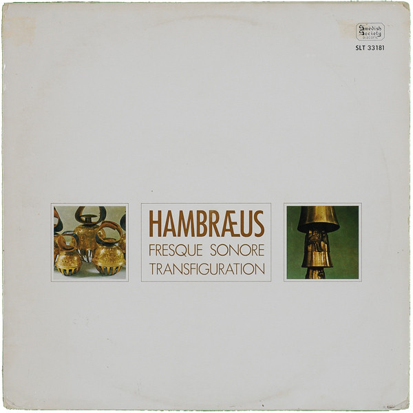 Cover Hambræus* - Fresque Sonore / Transfiguration (LP, Album) Schallplatten Ankauf