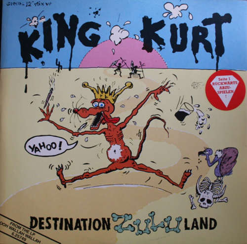 Cover King Kurt - Destination Zululand (12) Schallplatten Ankauf