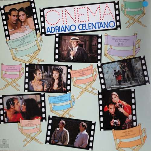 Cover Adriano Celentano - Cinema (LP, Comp) Schallplatten Ankauf