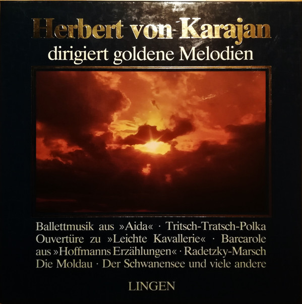 Cover Herbert von Karajan - Dirigiert goldene Melodien (3xLP, Comp, Club,  Ca) Schallplatten Ankauf