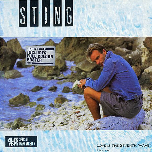 Bild Sting - Love Is The Seventh Wave (New Mix) (12, Maxi, Ltd) Schallplatten Ankauf