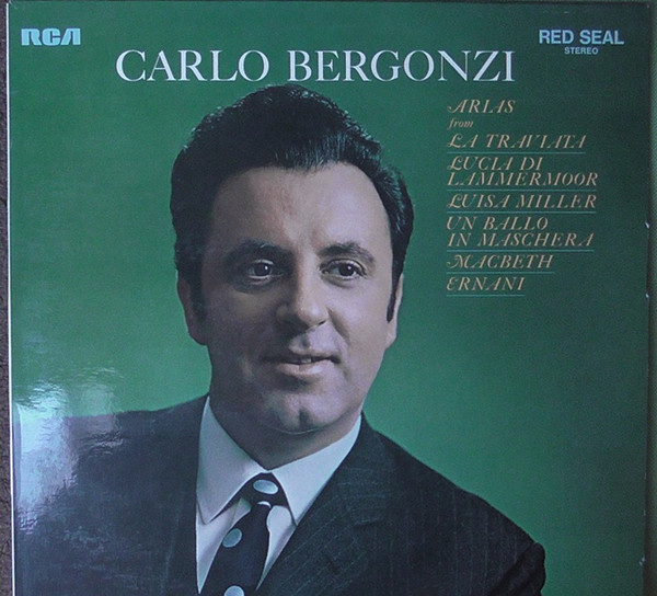 Bild Carlo Bergonzi - Arien Von Verdi Und Donizetti (LP, Album) Schallplatten Ankauf