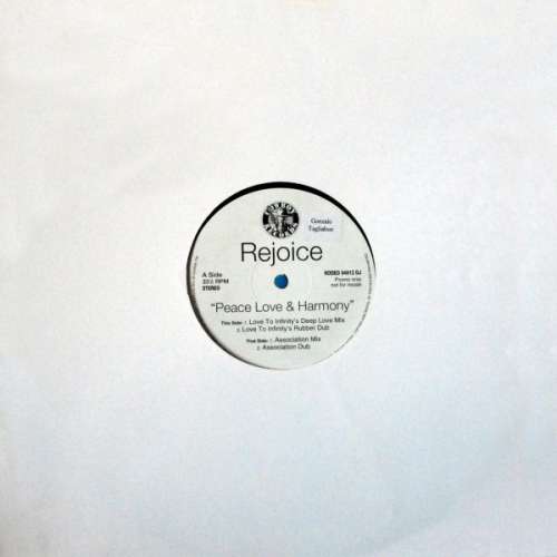 Cover Rejoice - Peace, Love & Harmony (12, Promo) Schallplatten Ankauf