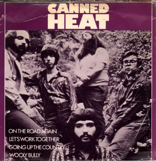 Cover Canned Heat - On The Road Again (7) Schallplatten Ankauf