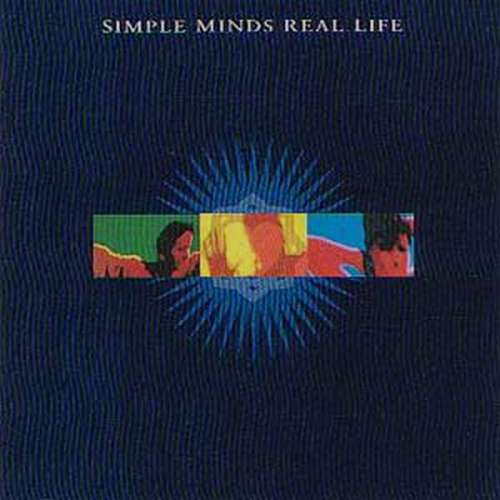 Cover Simple Minds - Real Life (LP, Album) Schallplatten Ankauf
