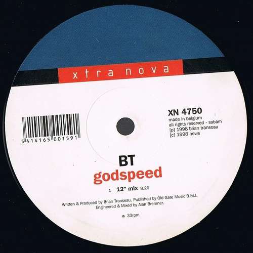 Cover BT - Godspeed (12) Schallplatten Ankauf
