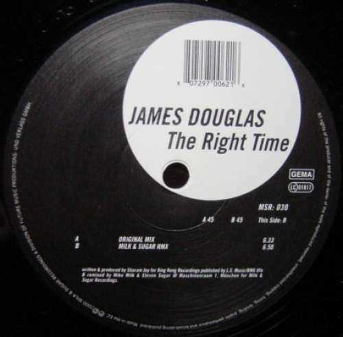 Cover James Douglas - The Right Time (12) Schallplatten Ankauf