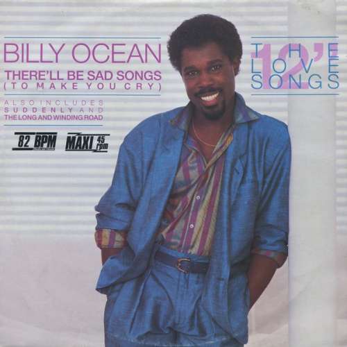Cover Billy Ocean - There'll Be Sad Songs (To Make You Cry) (12, Maxi) Schallplatten Ankauf