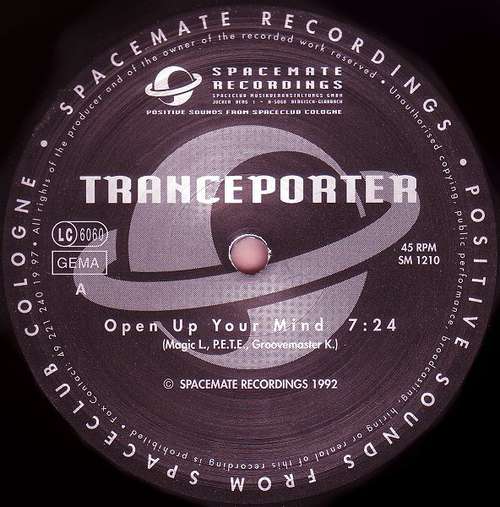 Cover Tranceporter - Open Up Your Mind (12) Schallplatten Ankauf