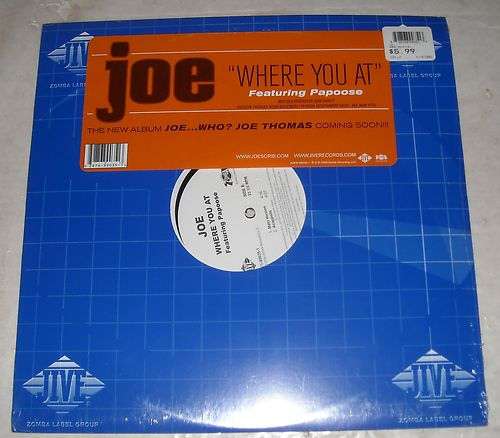 Cover Joe Feat. Papoose - Where You At (12, Promo) Schallplatten Ankauf