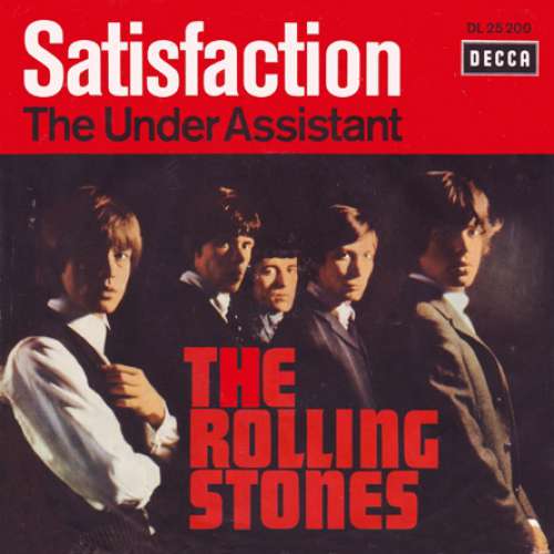 Cover The Rolling Stones - Satisfaction (7, Single, Mono) Schallplatten Ankauf
