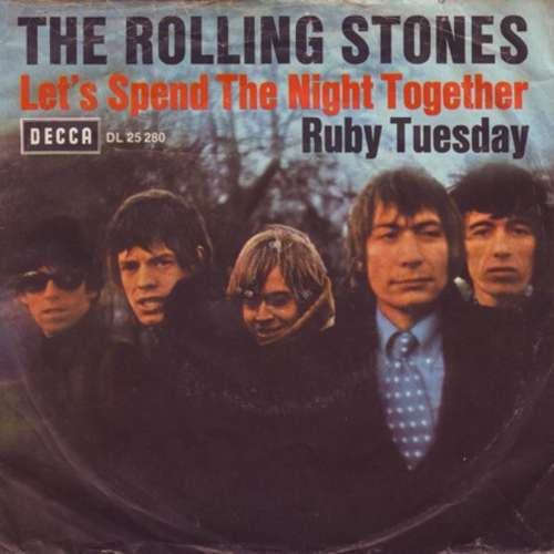 Cover Let's Spend The Night Together / Ruby Tuesday Schallplatten Ankauf